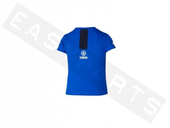 T-shirt YAMAHA Paddock Blu Pulse Leuven Blu Bambino